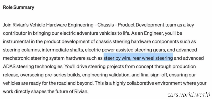Rivian podría estar planeando una gran sorpresa en la maniobrabilidad de sus vehículos eléctricos de próxima generación | Carscoops